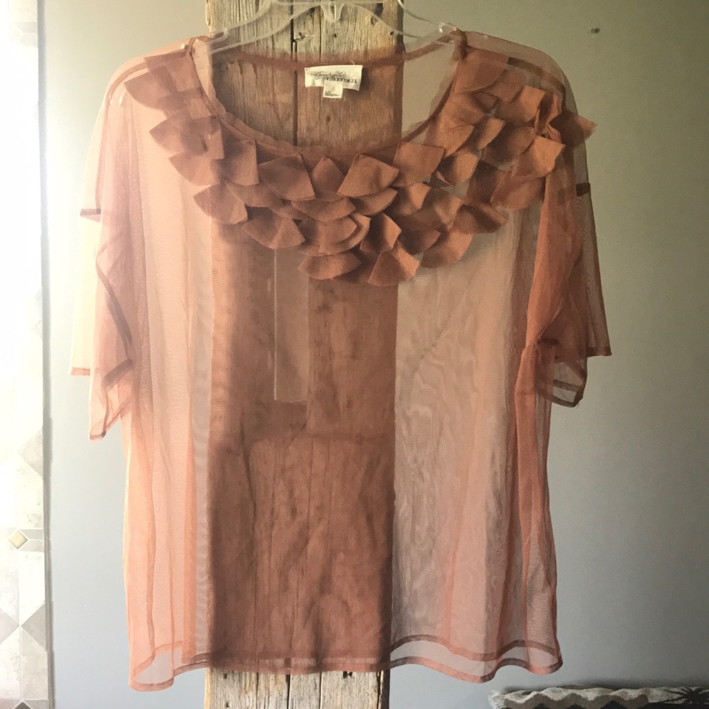 Boutique Forever 21 Sheer Top